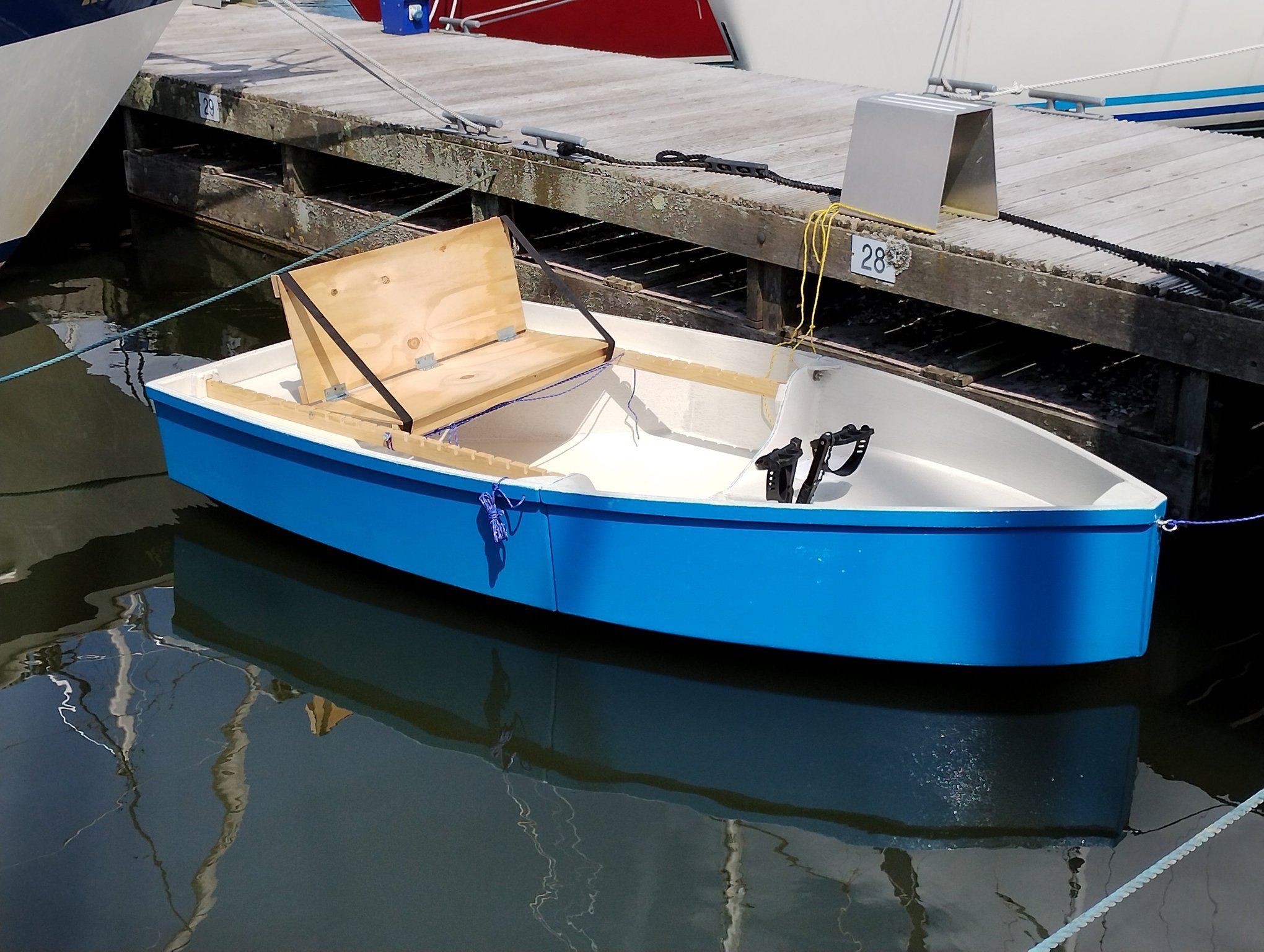 prototype mirage drive nesting dinghy